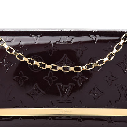 Louis Vuitton Vernis Ana Clutch Amarante 9 of 9