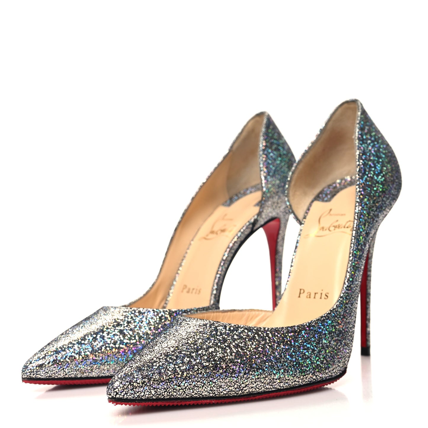 Patent Glitter Disco Ball Iriza 100 Pumps 38 Purple Pop Multicolor