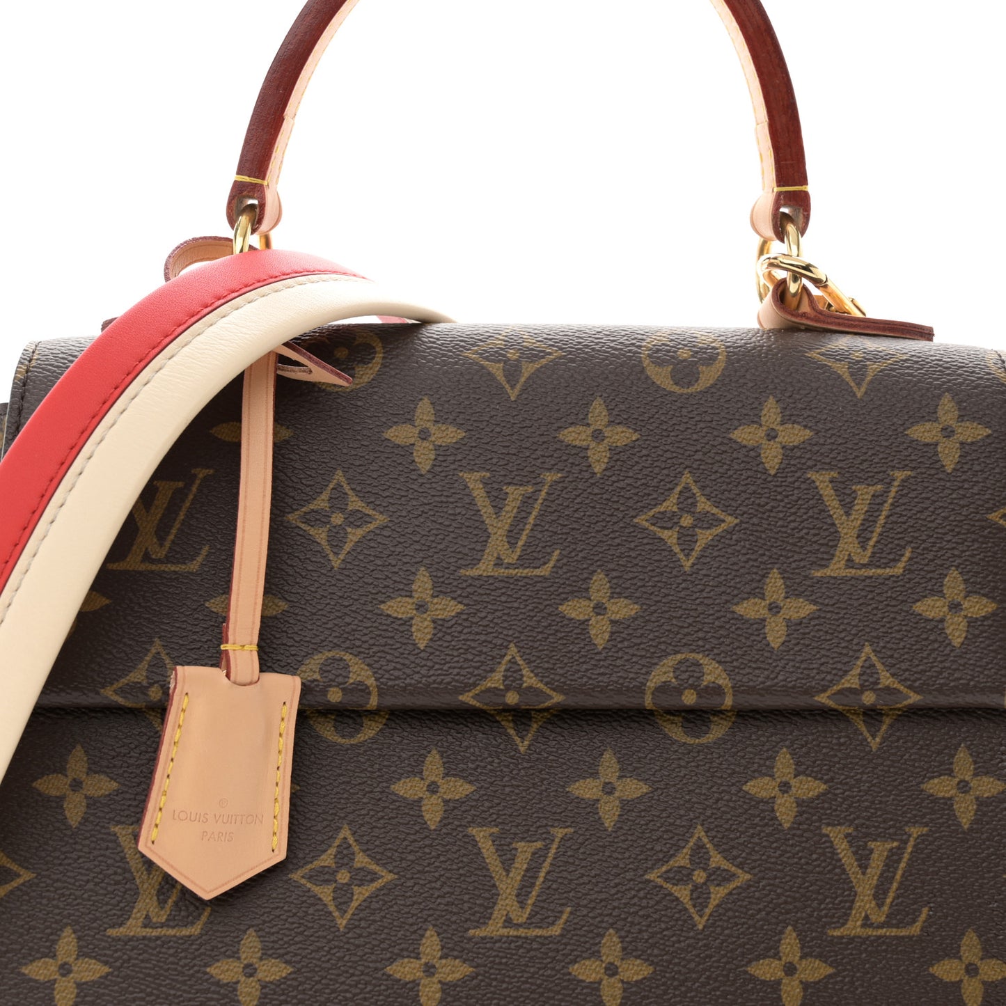 Monogram Cluny BB Coquelicot Creme