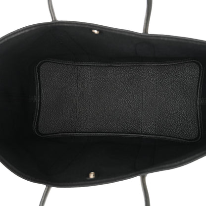 Hermes Toile Buffle Skipper Garden Party 36 MM Tote Black 5 of 15