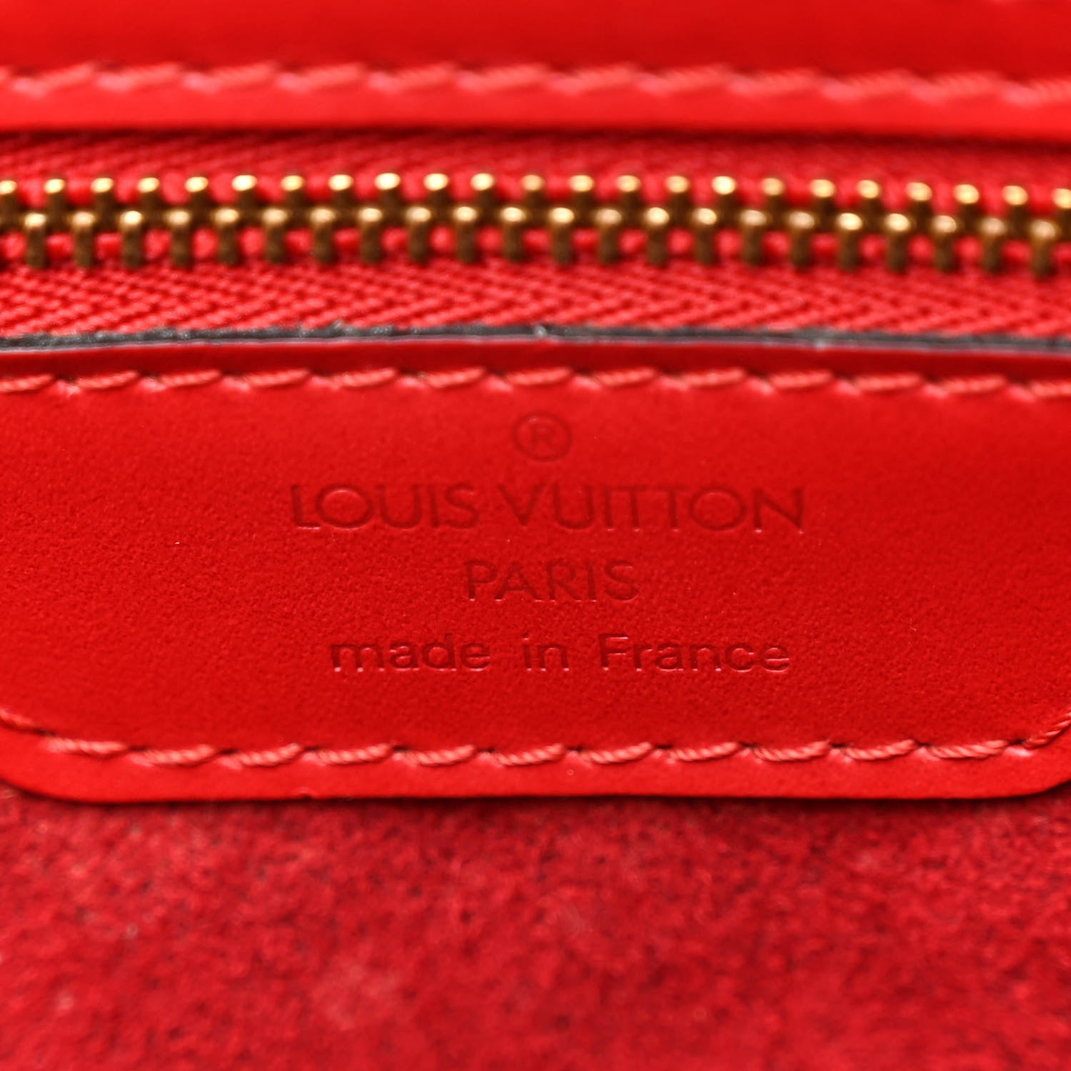 Louis Vuitton Epi Saint Jacques GM Castillan Red 6 of 12