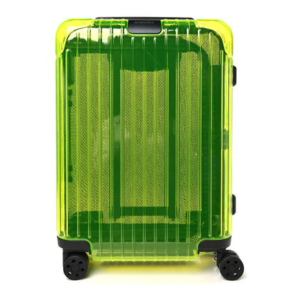 Rimowa Transparent Polycarbonate Essential Cabin Neon Lime Yellow 1 of 8