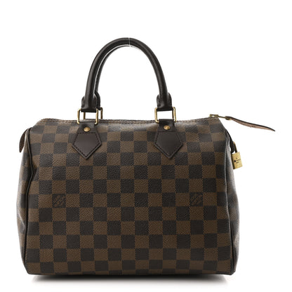 Louis Vuitton Damier Ebene Speedy 25 1 of 12
