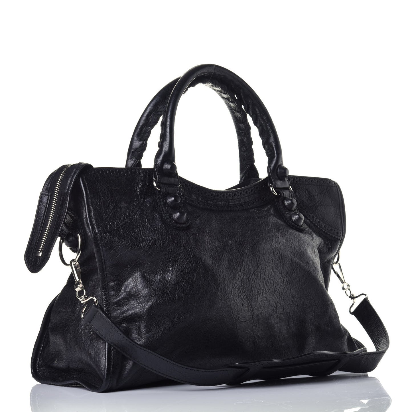 Agneau Giant Brogues Hardware City Black