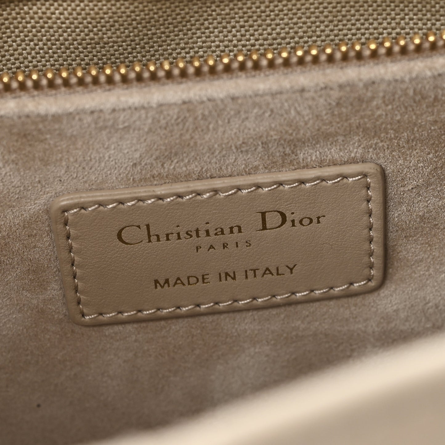 Calfskin Macrocannage Small Book Tote Taupe