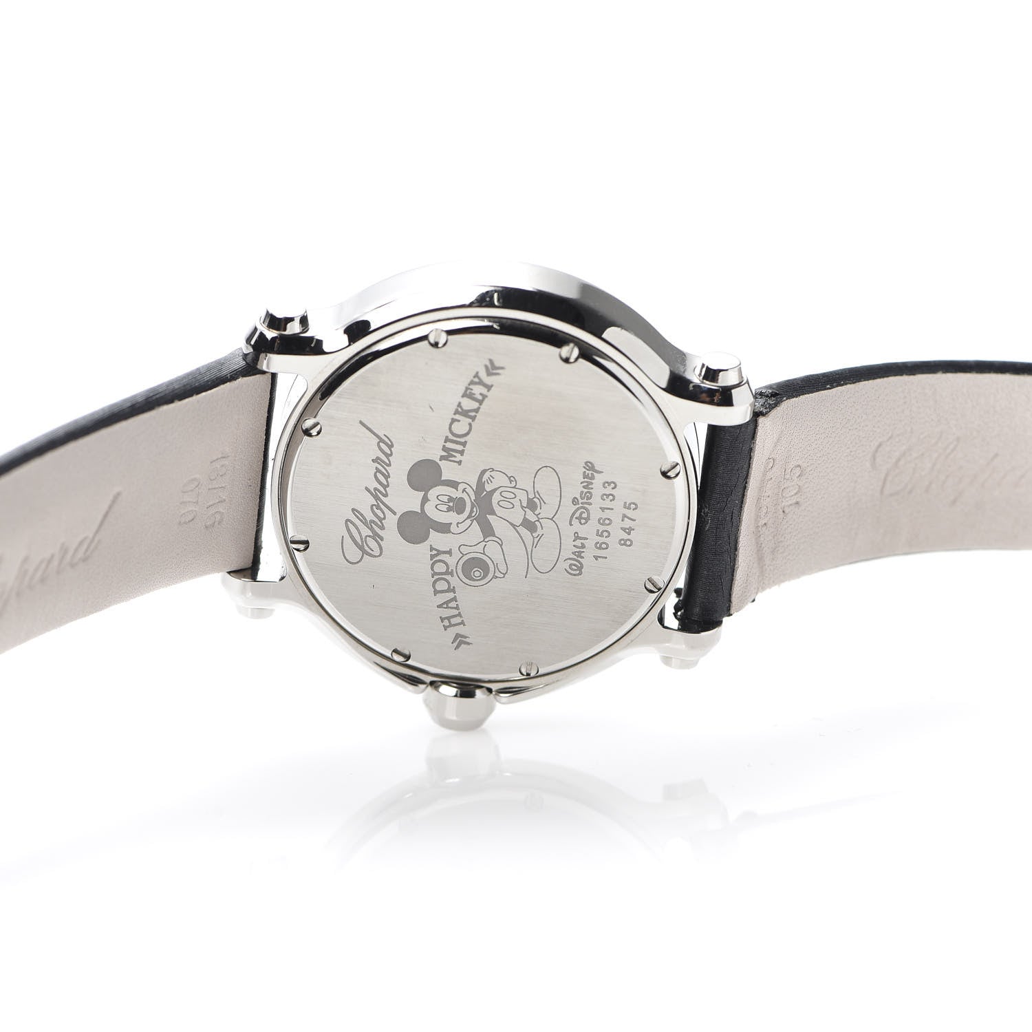 Chopard Stainless Steel Satin Diamond Bezel Mother of Pearl 36mm Happy Sport Mickey Mouse Quartz Watch 4 of 4
