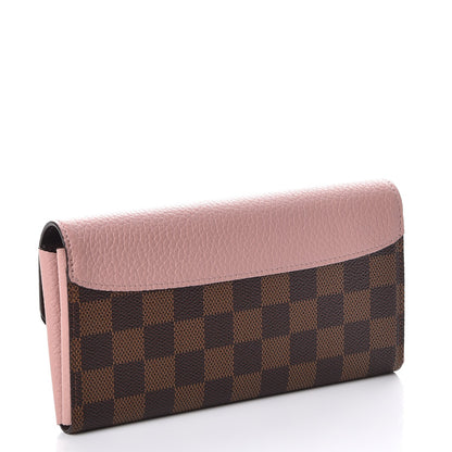 Louis Vuitton Damier Ebene Normandy Wallet Magnolia 3 of 8