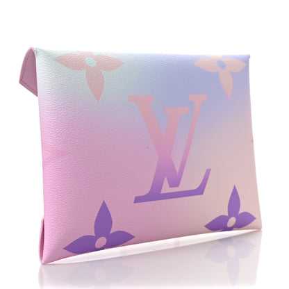 Louis Vuitton Monogram Giant Spring In The City Kirigami Pochette Set Sunrise Pastel Midnight Fuchsia Sunset Kaki 4 of 8