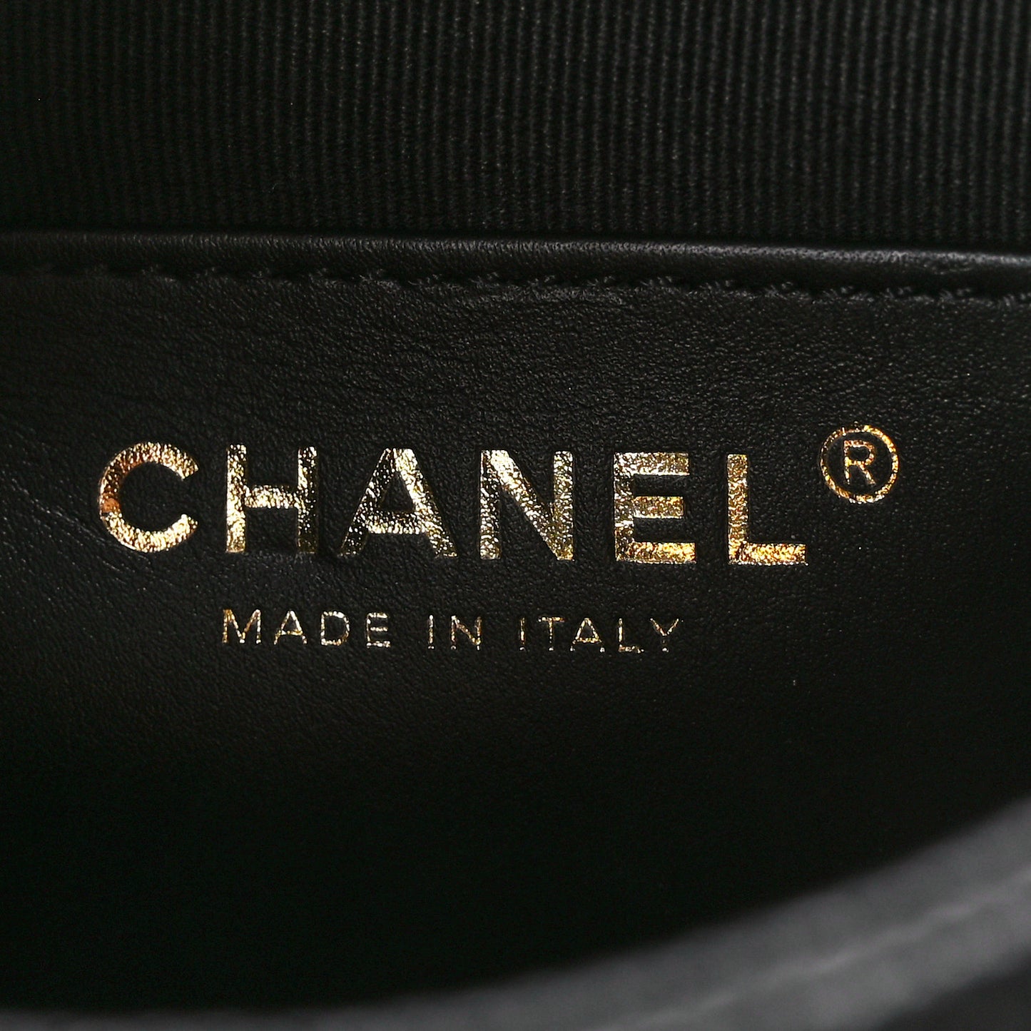 Caviar Quilted Mini Messenger Flap Black