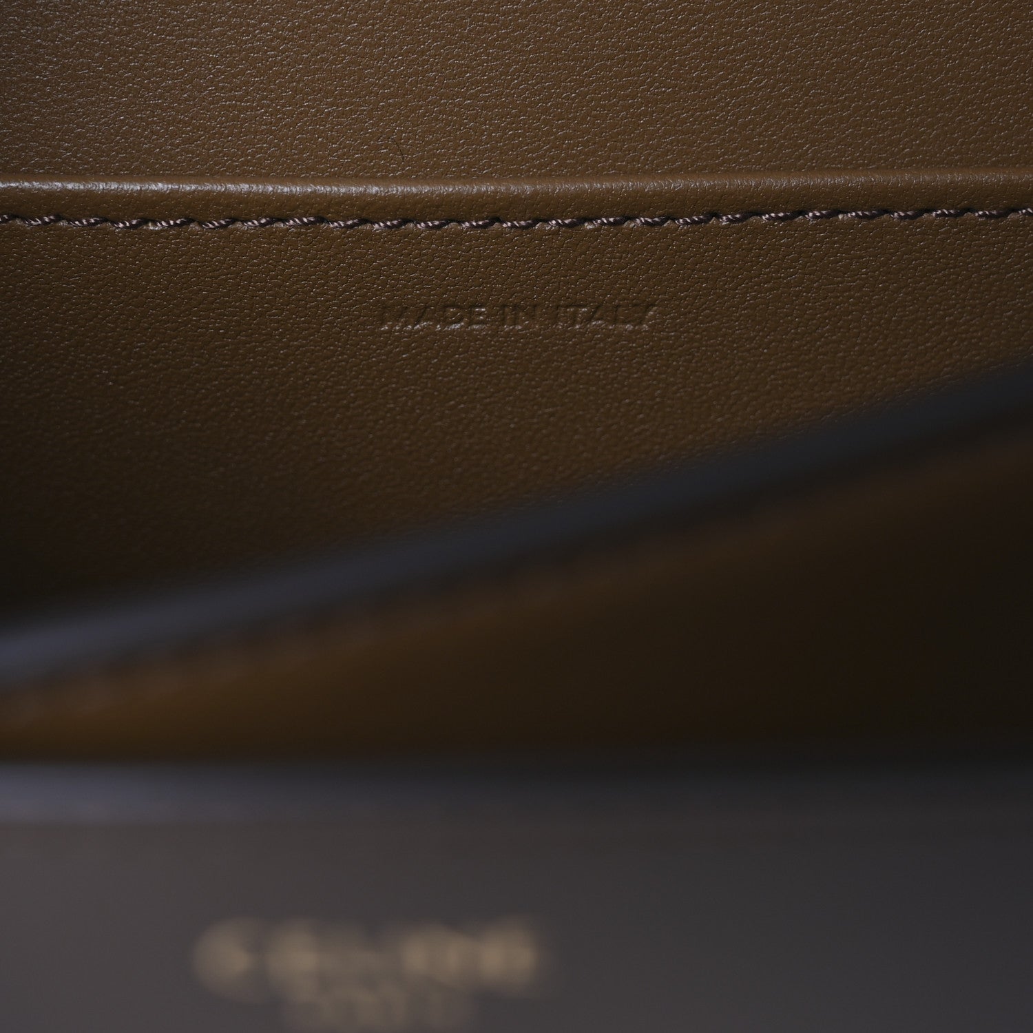 Celine Box Calfskin Teen Classic Box Flap Bag Camel 7 of 11