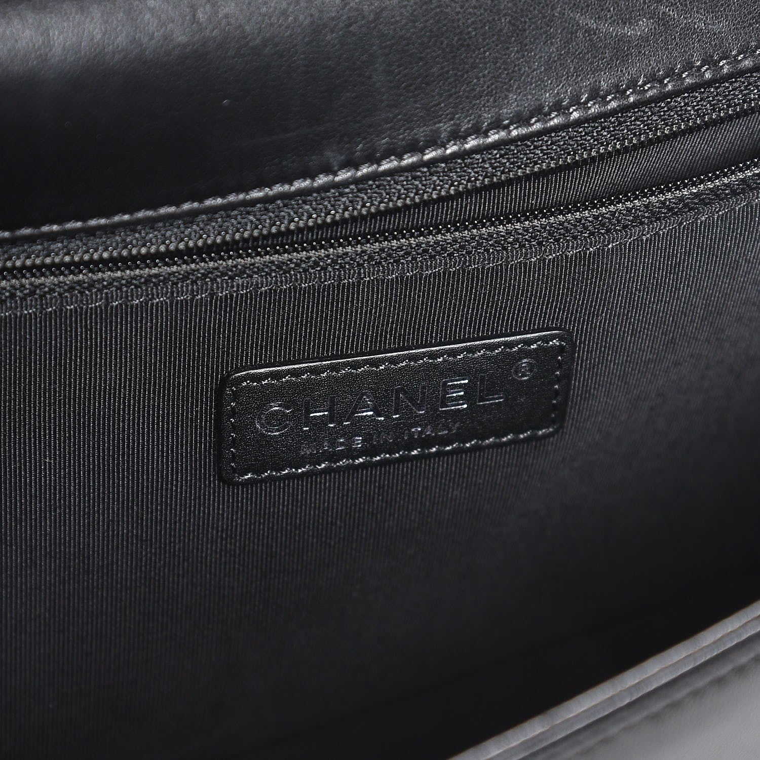 Chanel Lambskin Quilted New Medium Boy Flap Black 6 of 8
