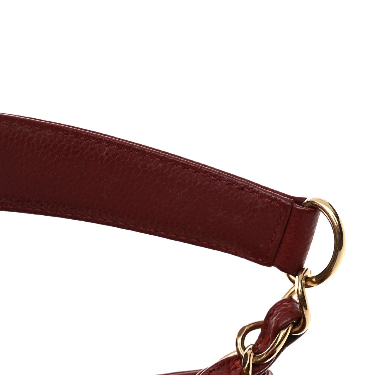 Caviar Quilted Grand Shopping Tote GST Red