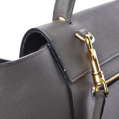 Celine Grained Calfskin Mini Belt Bag Grey 11 of 20