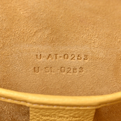 Celine Drummed Calfskin Nano Luggage Pollen 8 of 11