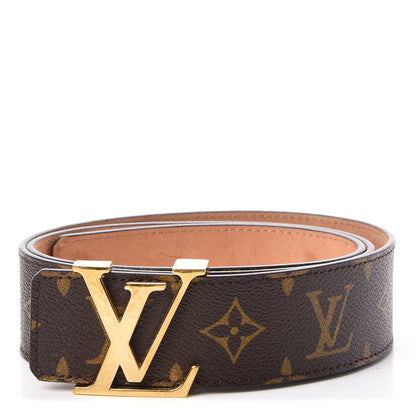 Louis Vuitton Monogram LV Initials Belt 85 34 1 of 11