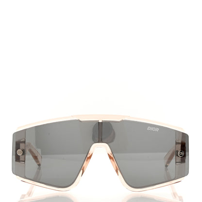 Christian Dior Acetate Diorxtrem MU Oblique Mask Sunglasses Crystal Rose Gold 4 of 9