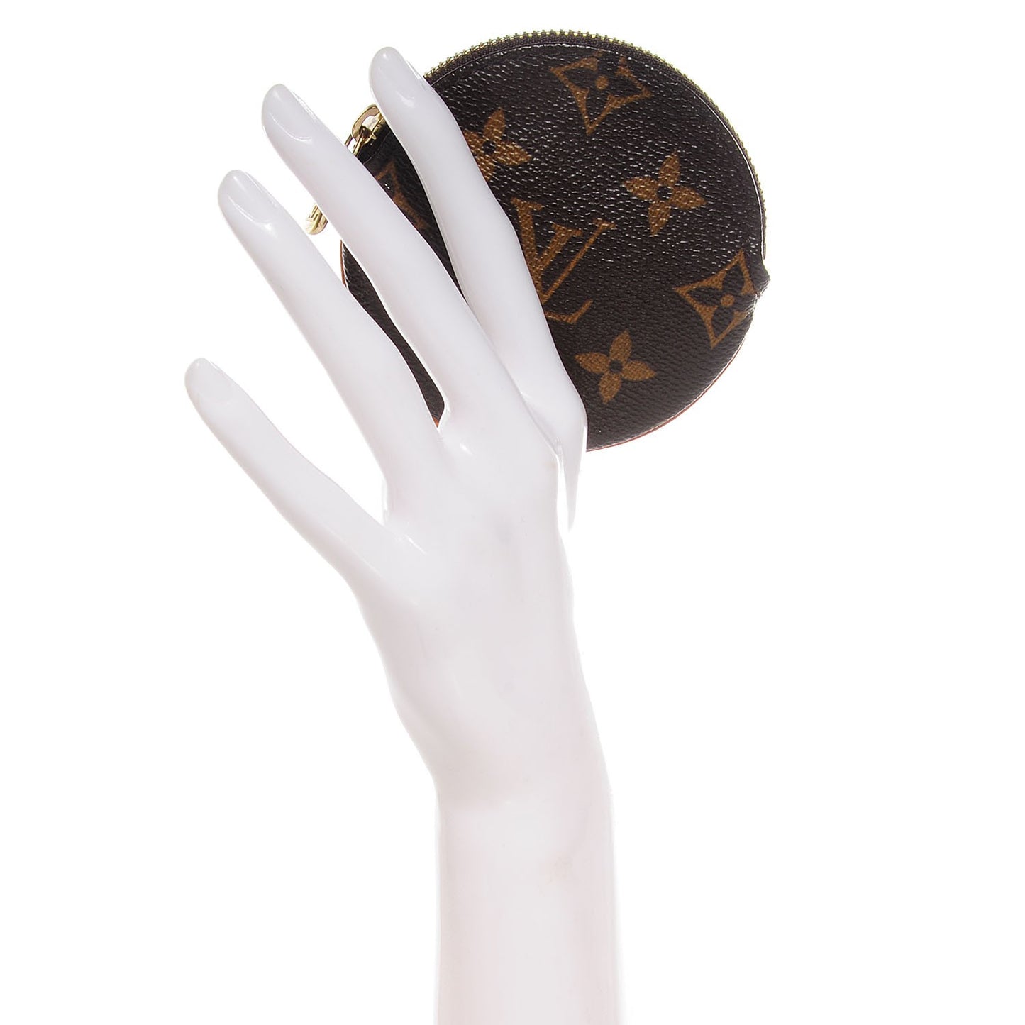 Monogram Round Coin Purse