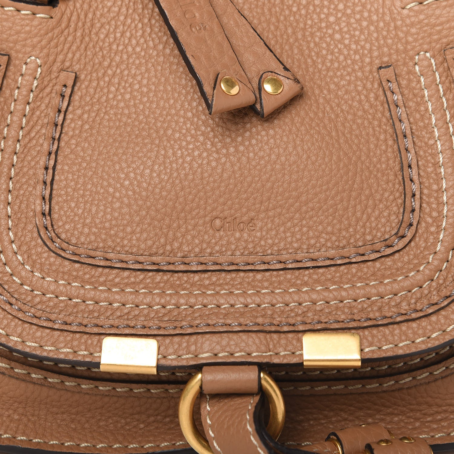 Chloe Calfskin Mini Marcie Satchel Nut 11 of 11