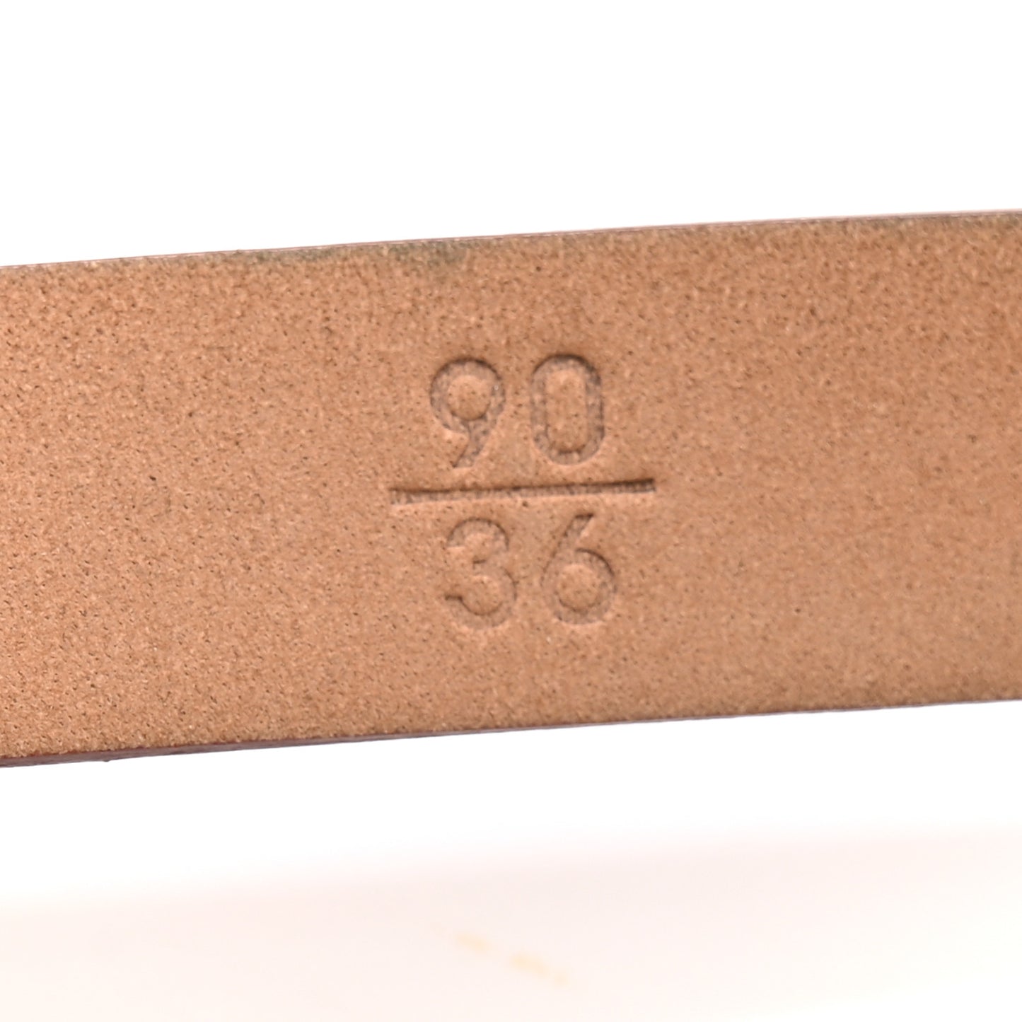 Patent Calfskin CC Logo Skinny Belt 90 36 Red