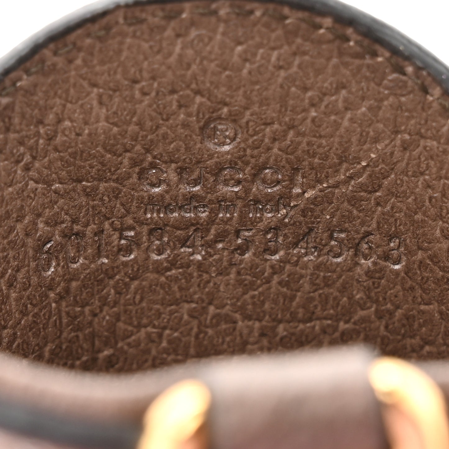 GG Supreme Monogram Ophidia ID Holder Beige Ebony New Acero