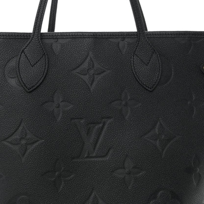 Louis Vuitton Empreinte Monogram Giant Neverfull MM Black 8 of 10