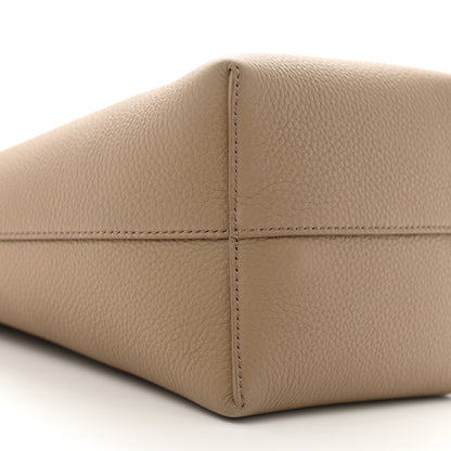 The Row Grained Calfskin Small N/S Park Tote Dark Taupe 8 of 10