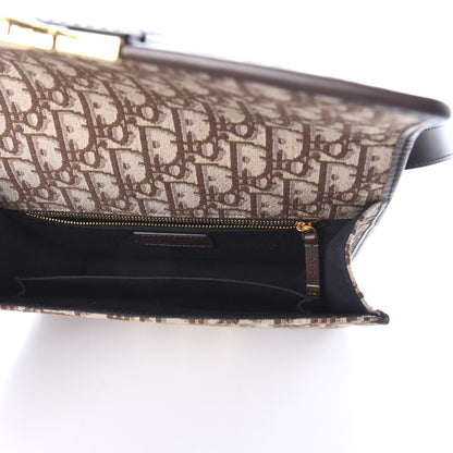 Christian Dior Oblique 30 Montaigne Flap Bag Brown 10 of 13