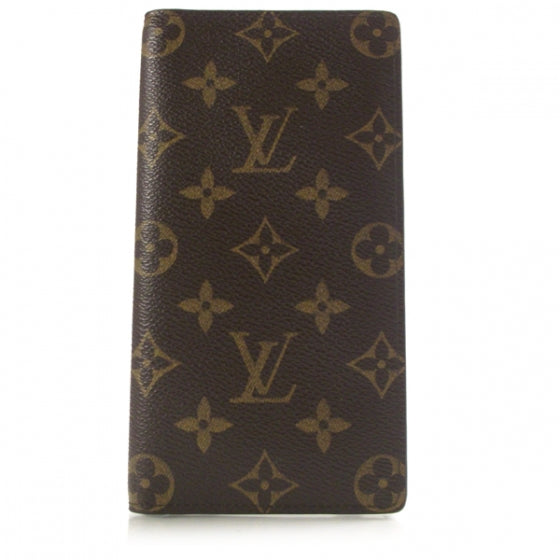 Monogram Porte Valeurs Checkbook Wallet