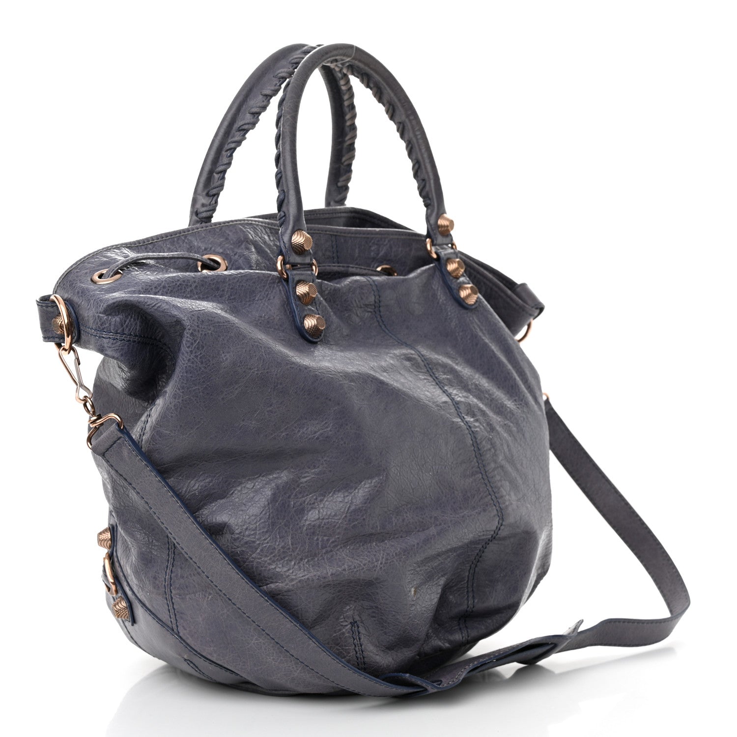 Balenciaga Agneau Giant 21 Gold Hardware Pompon Glycine 3 of 13
