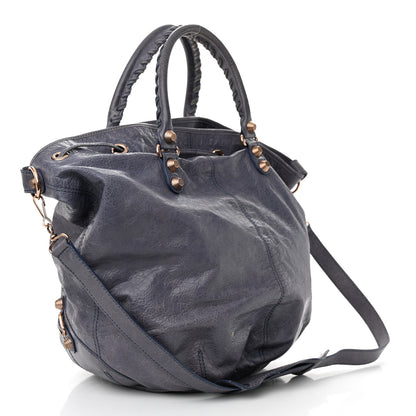 Balenciaga Agneau Giant 21 Gold Hardware Pompon Glycine 3 of 13