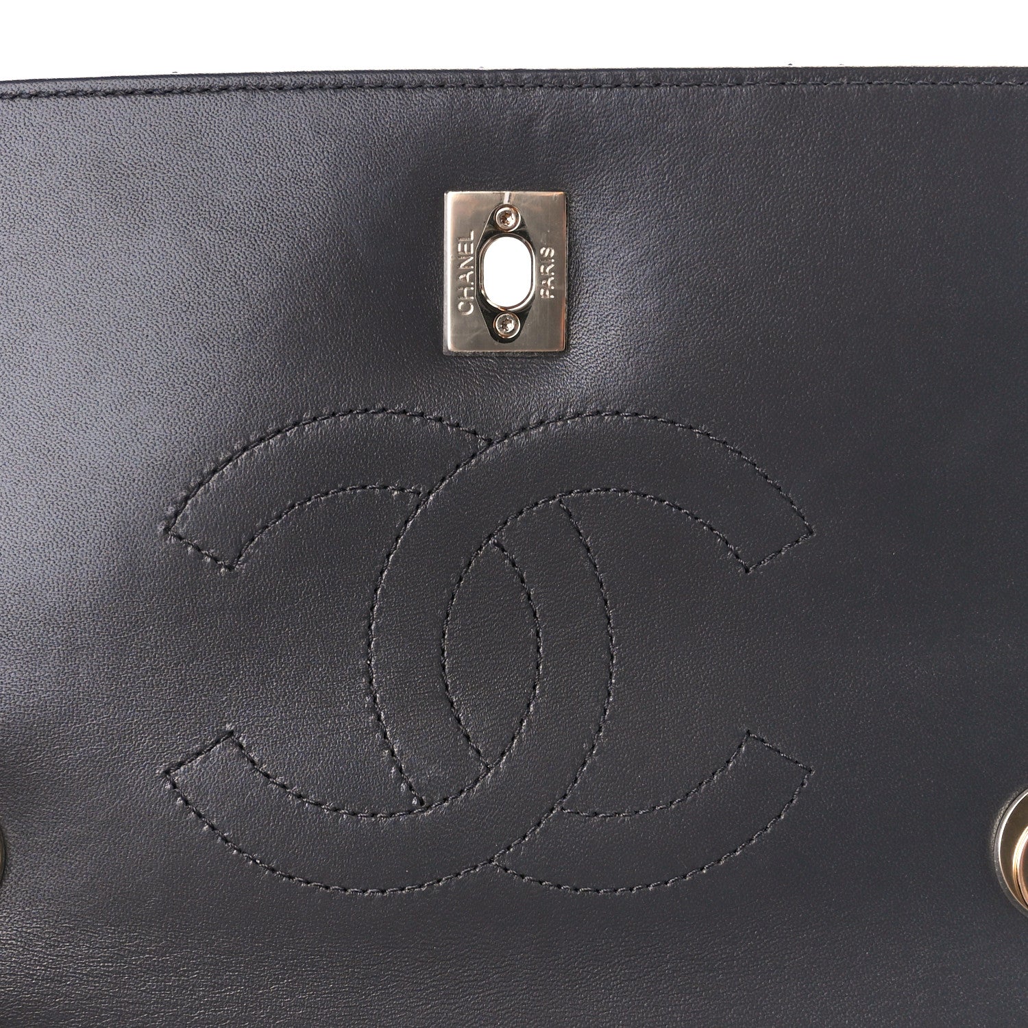 Chanel Lambskin Quilted Small Trendy CC Dual Handle Flap Bag Dark Grey 6 of 12