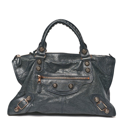 Balenciaga Agneau Giant 21 Rose Gold Hardware Work Anthracite 1 of 12