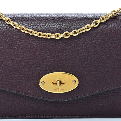 Mulberry Natural Grained Calfskin Small Darley Satchel Oxblood 6 of 12