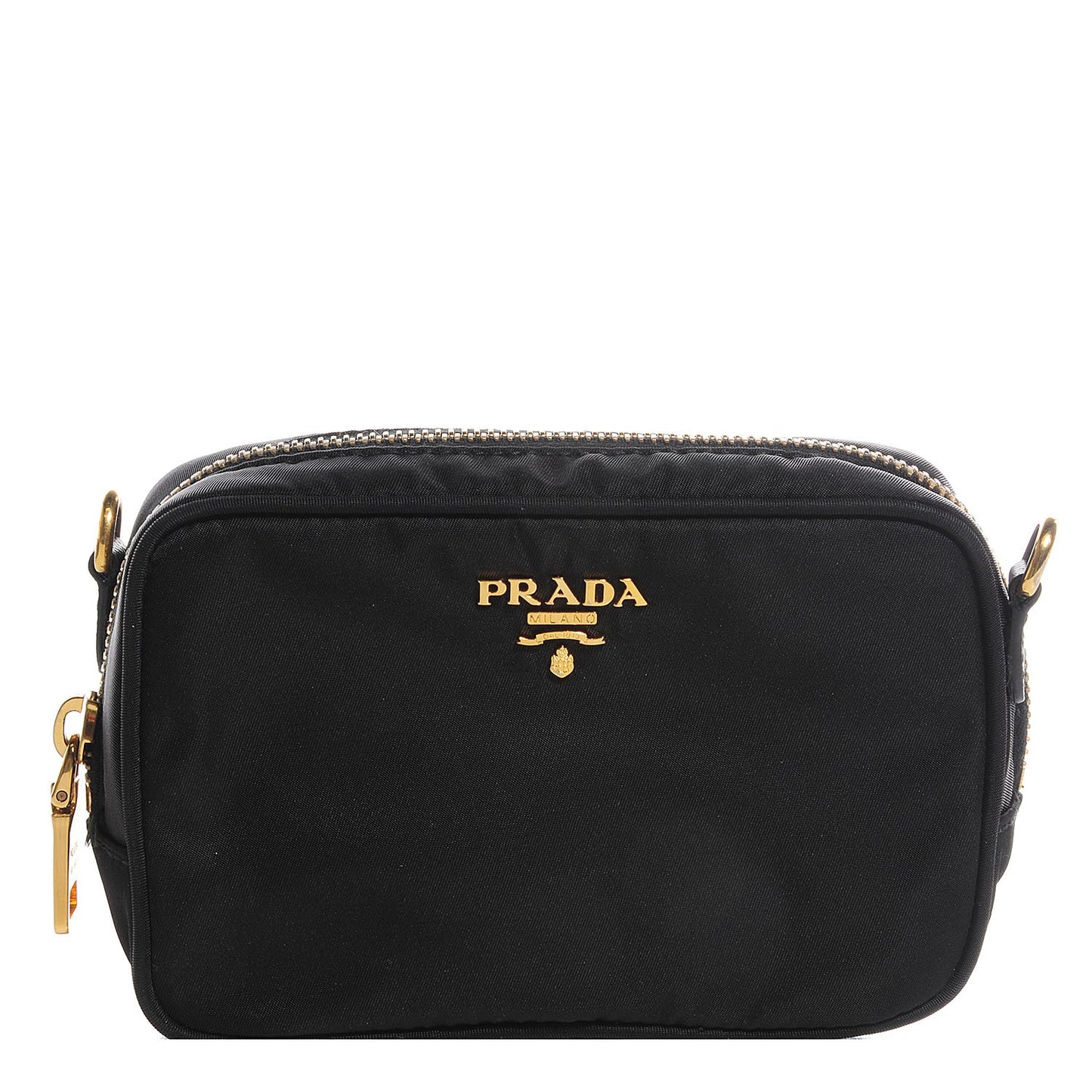 Tessuto Nylon Small Crossbody Nero Black