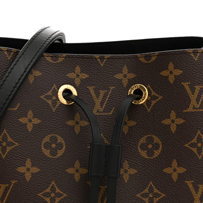 Louis Vuitton Monogram Neonoe MM Black 7 of 9