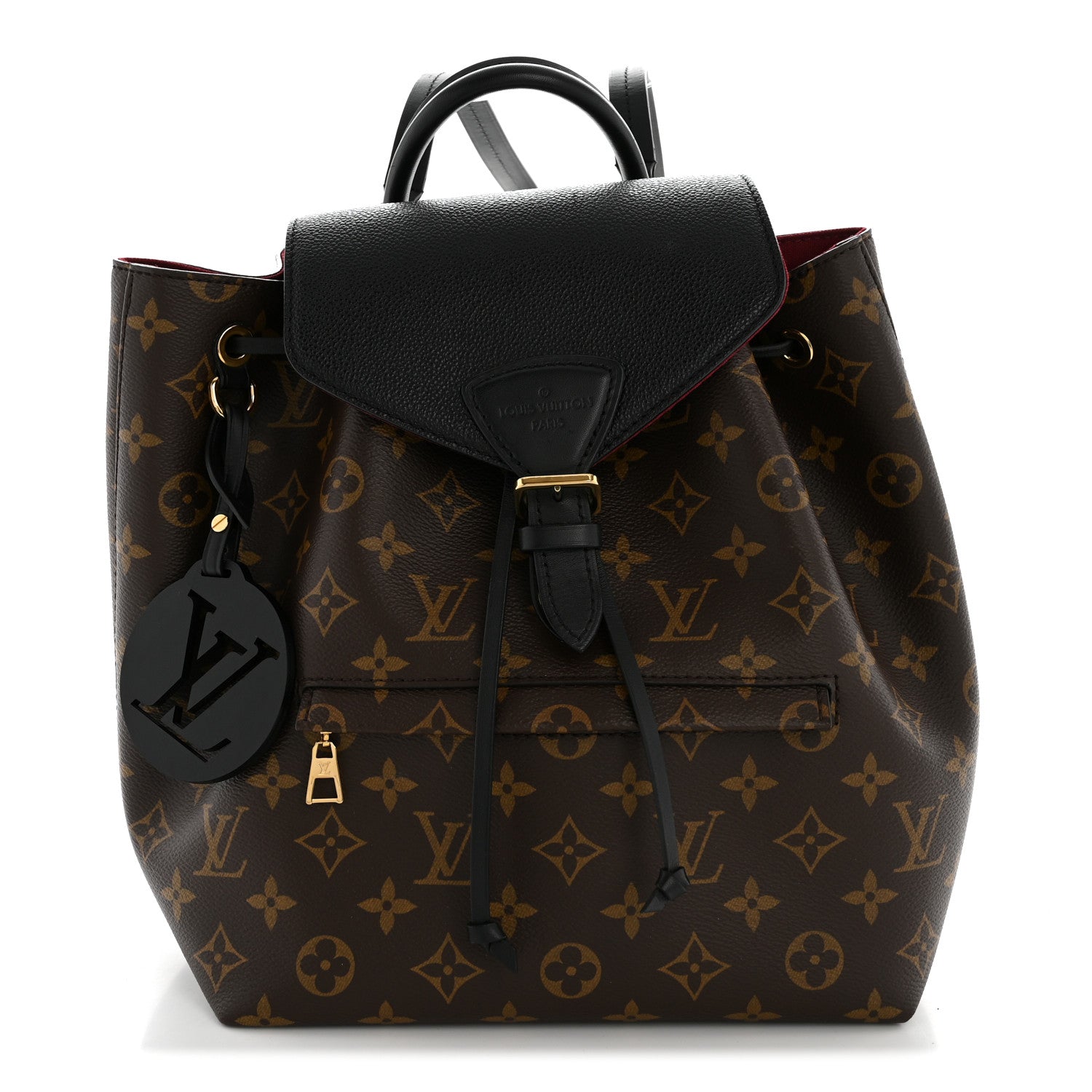 Louis Vuitton Monogram Montsouris PM Black 1 of 14