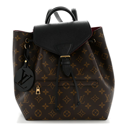 Louis Vuitton Monogram Montsouris PM Black 1 of 14