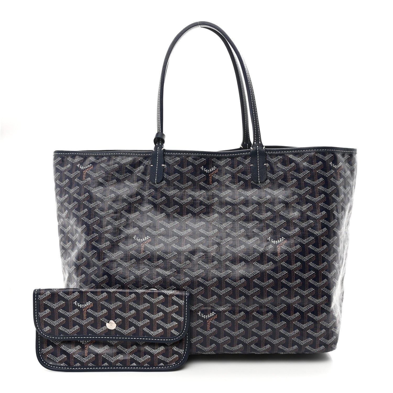 Goyard Goyardine Saint Louis PM Navy 2 of 10