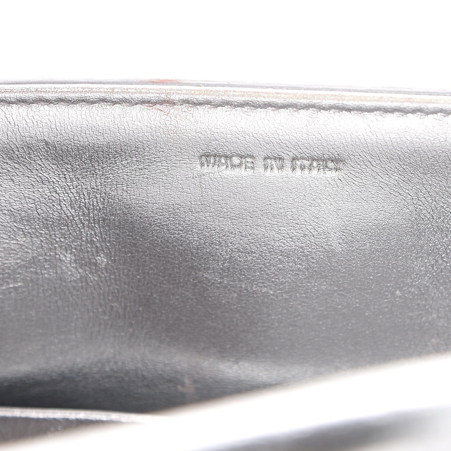 Christian Dior Metallic Grained Calfskin Mini Diorever Flap Silver 5 of 7