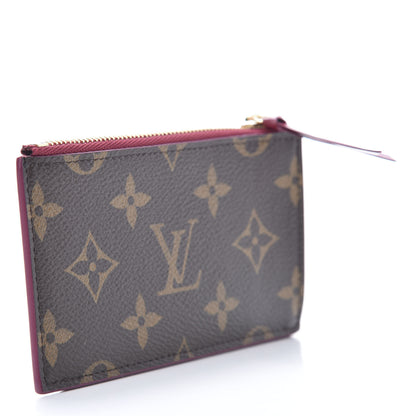 Louis Vuitton Monogram Zipped Card Holder Fuchsia 3 of 8