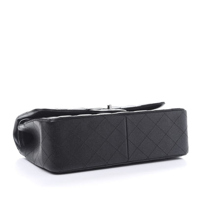 Chanel Iridescent Caviar Quilted Jumbo Double Flap Black 4 of 11