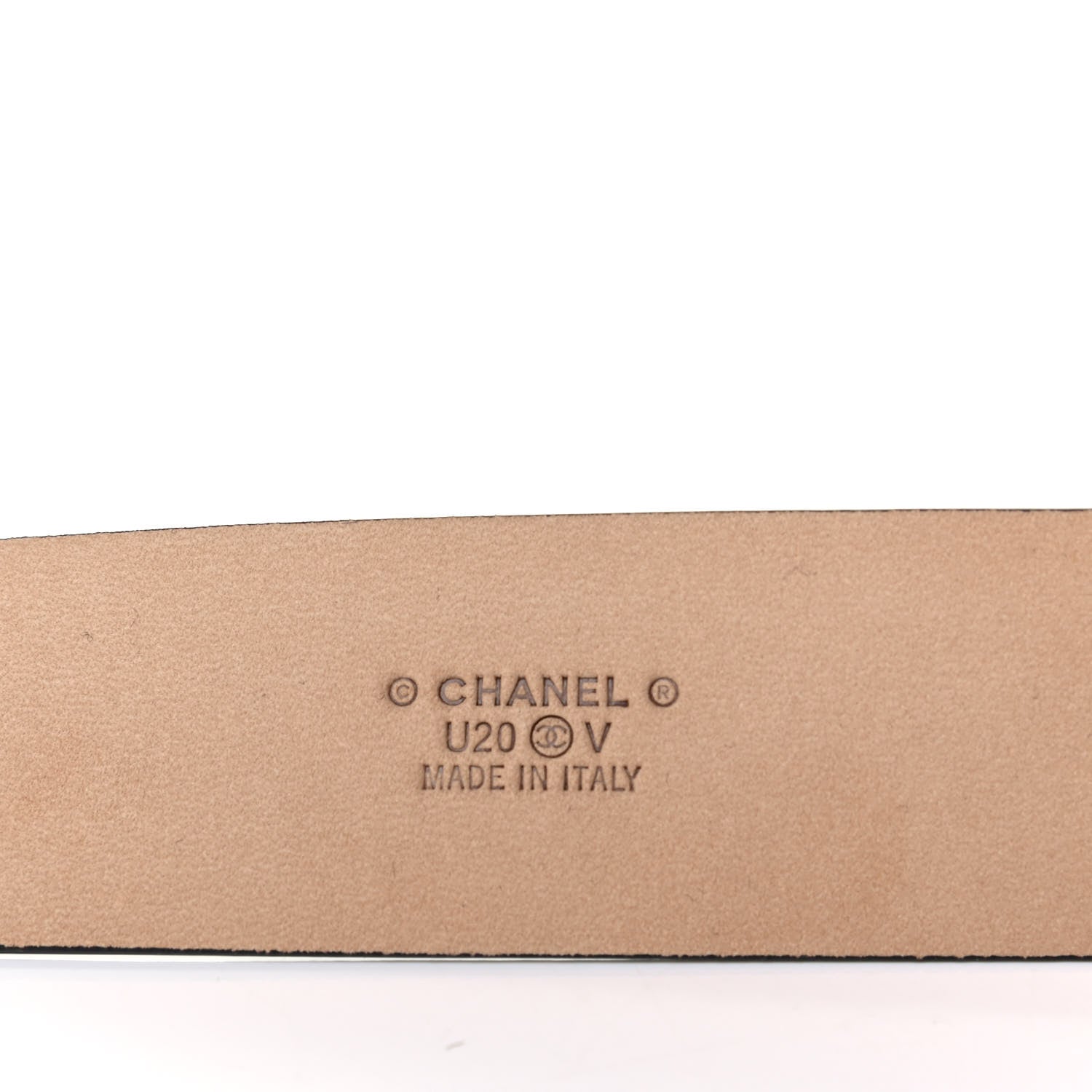 Chanel Lambskin Belt 95 38 Black 5 of 5