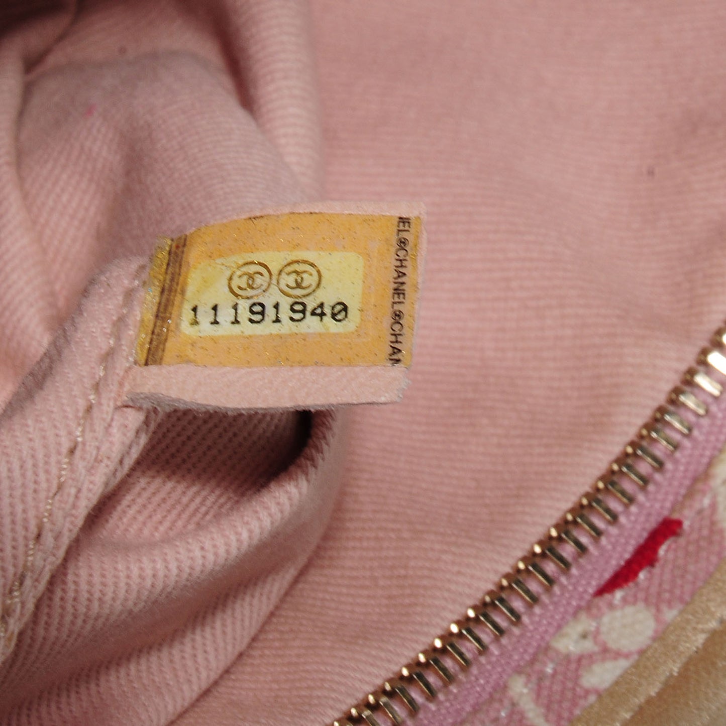 Canvas Baby Animals Pochette Pink