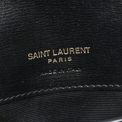Saint Laurent Smooth Calfskin Monogram Phone Holder Crossbody Black 6 of 9
