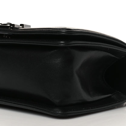 Chanel Galuchat Stingray Small Boy Flap Black Silver 9 of 9