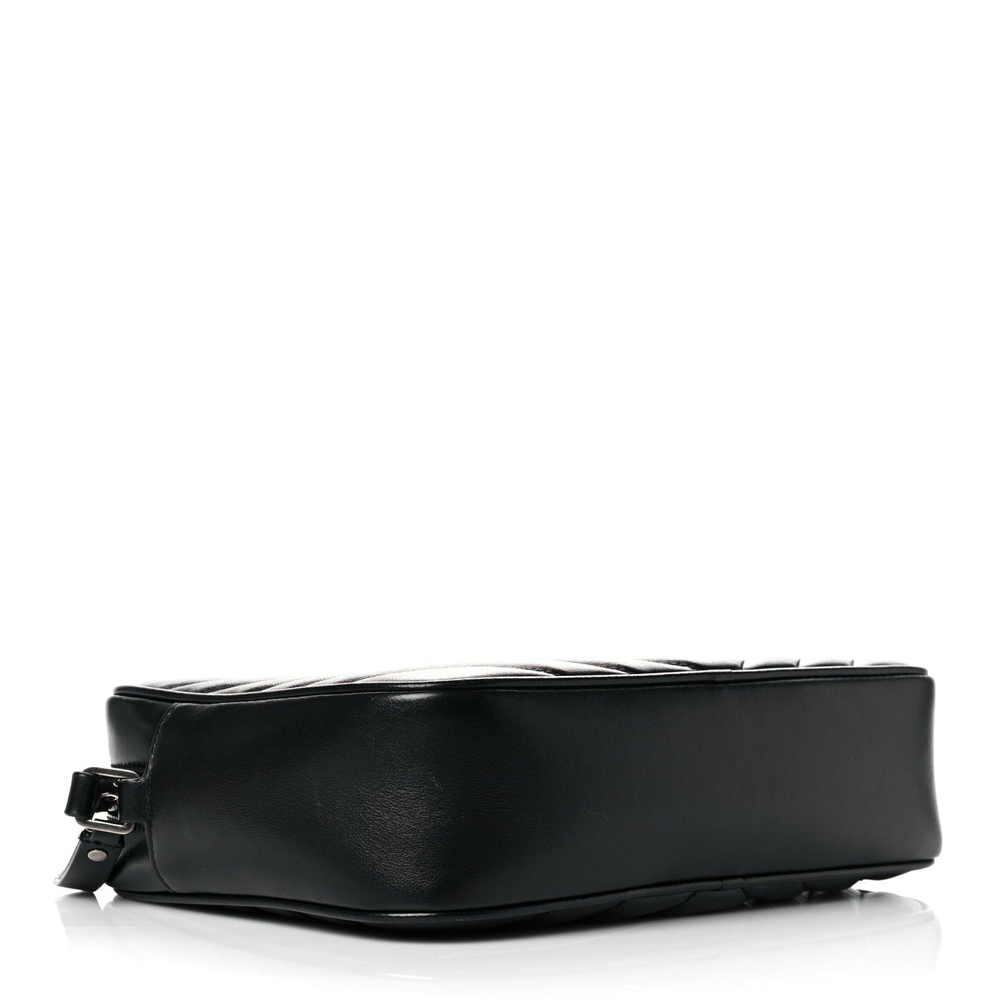 Calfskin Matelasse Monogram Lou Camera Bag Black