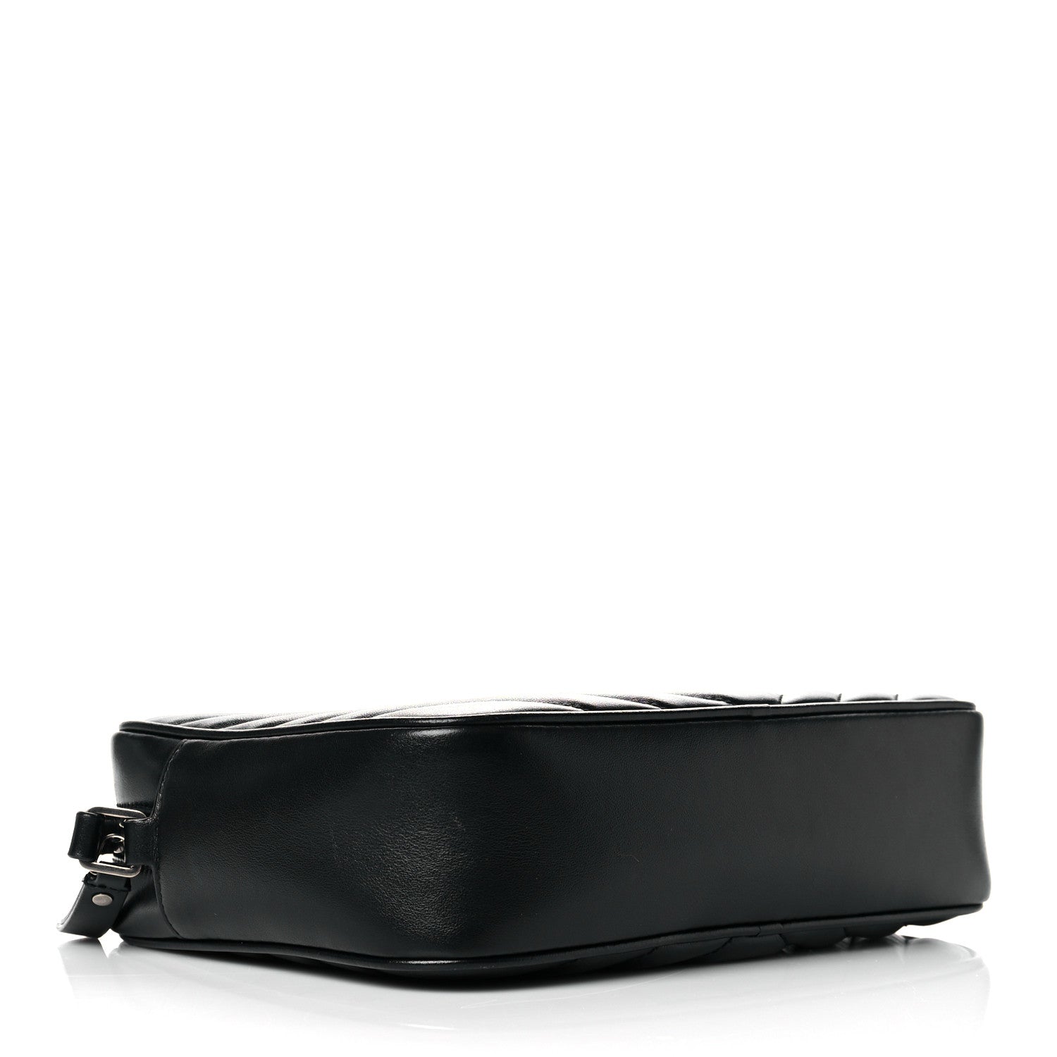 Saint Laurent Calfskin Matelasse Monogram Lou Camera Bag Black 4 of 10