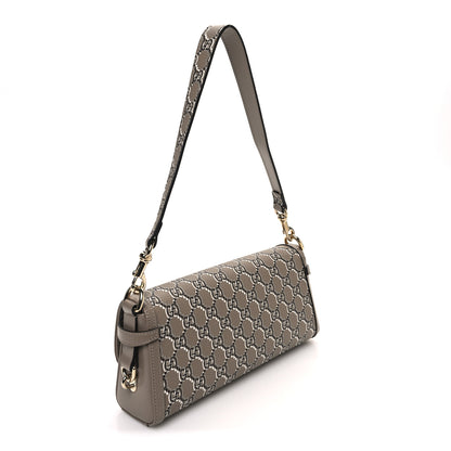 Gucci GG Shadow Monogram Small Luce Shoulder Bag Beige 3 of 10