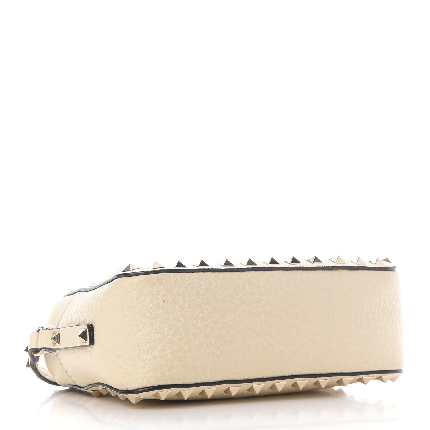 Valentino Garavani Grained Calfskin Rockstud Camera Crossbody Bag Ivory 4 of 11
