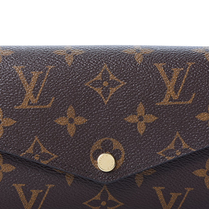 Louis Vuitton Monogram Sarah Wallet NM Coquelicot 9 of 9